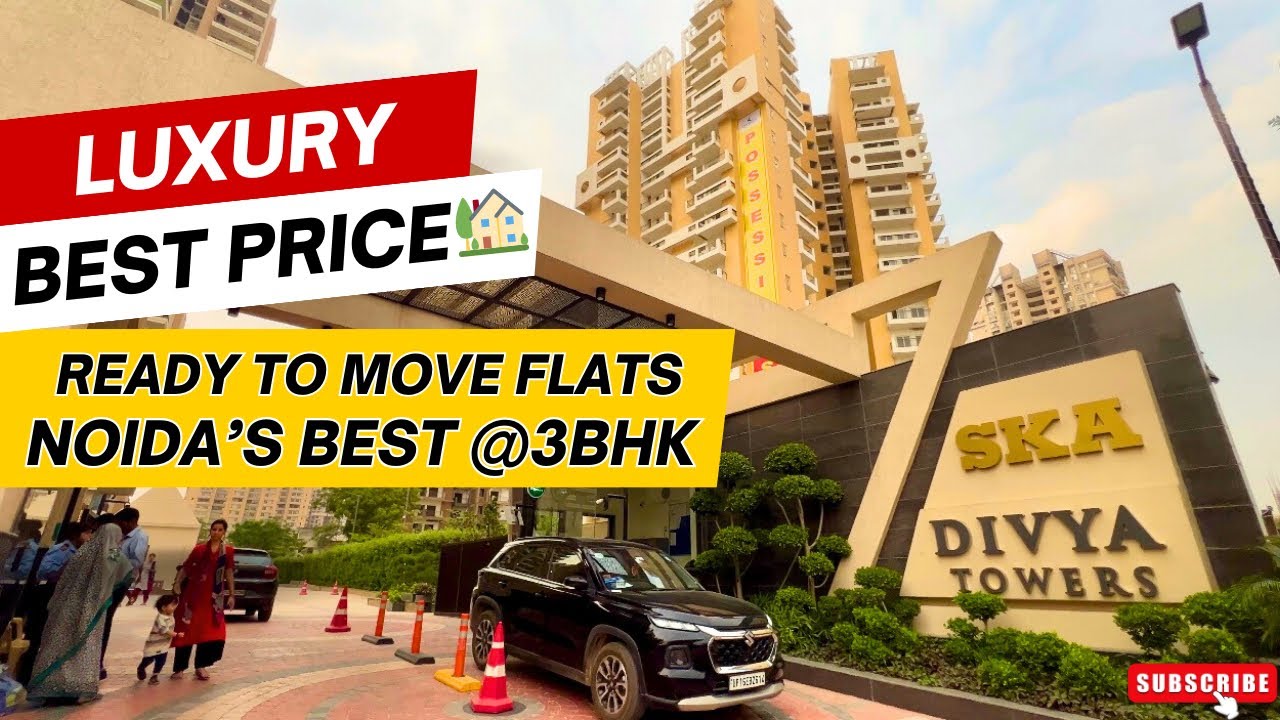 &ldquo;🔥Noida&rsquo;s Best Investment! 3BHK Flats in Noida at Unbelievable Prices!&rdquo;SKA Divya Towers,Noida #3bhk