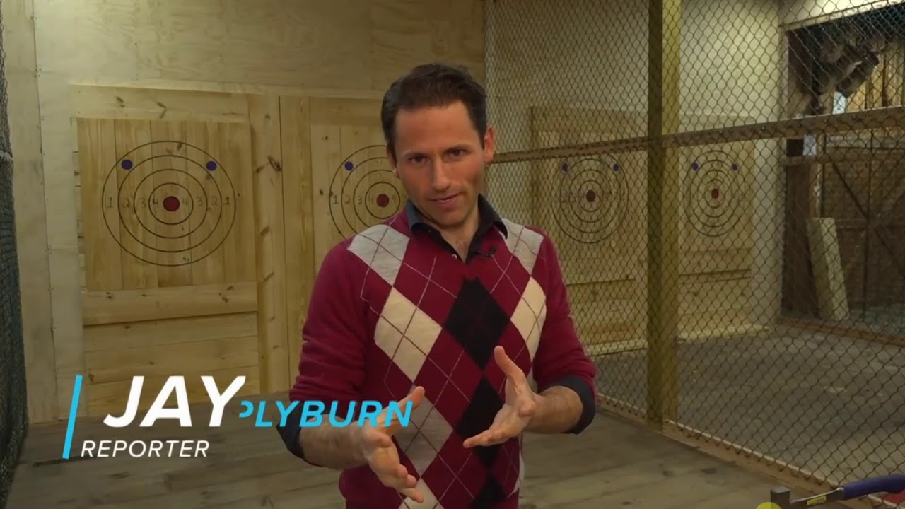 Big Bear Axe Throwing- 11 Alive Coverage