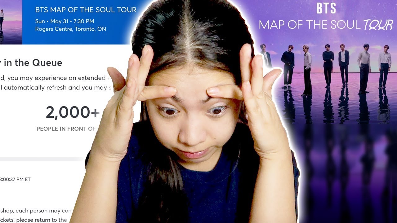 how stressful is BTS ticketing? (answer: VERY)