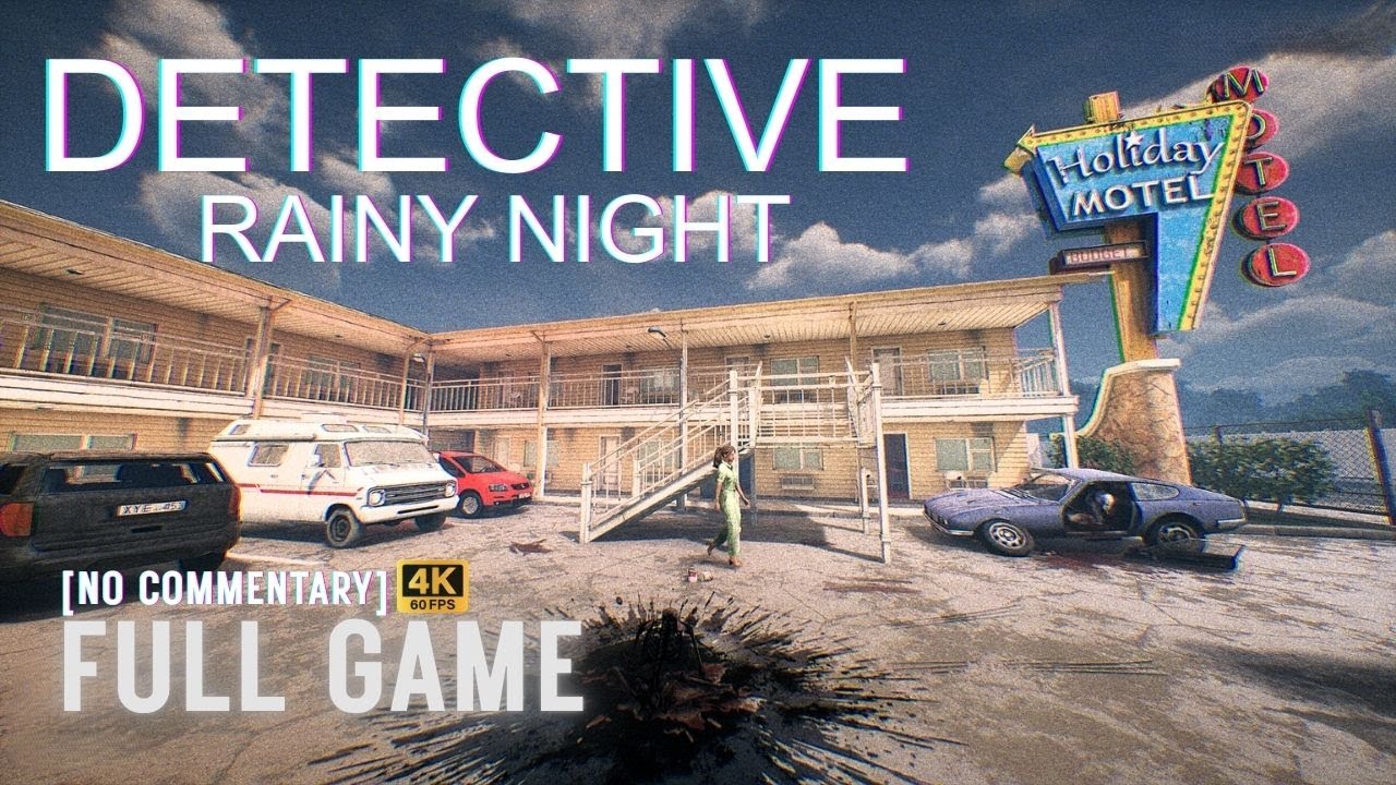 DETECTIVE – Rainy Night | Full Walkthrough | No Power, No Escape, Only Clues.