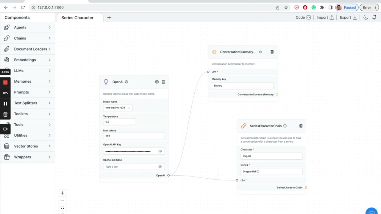 Getting started with Langflow in under 3 minutes