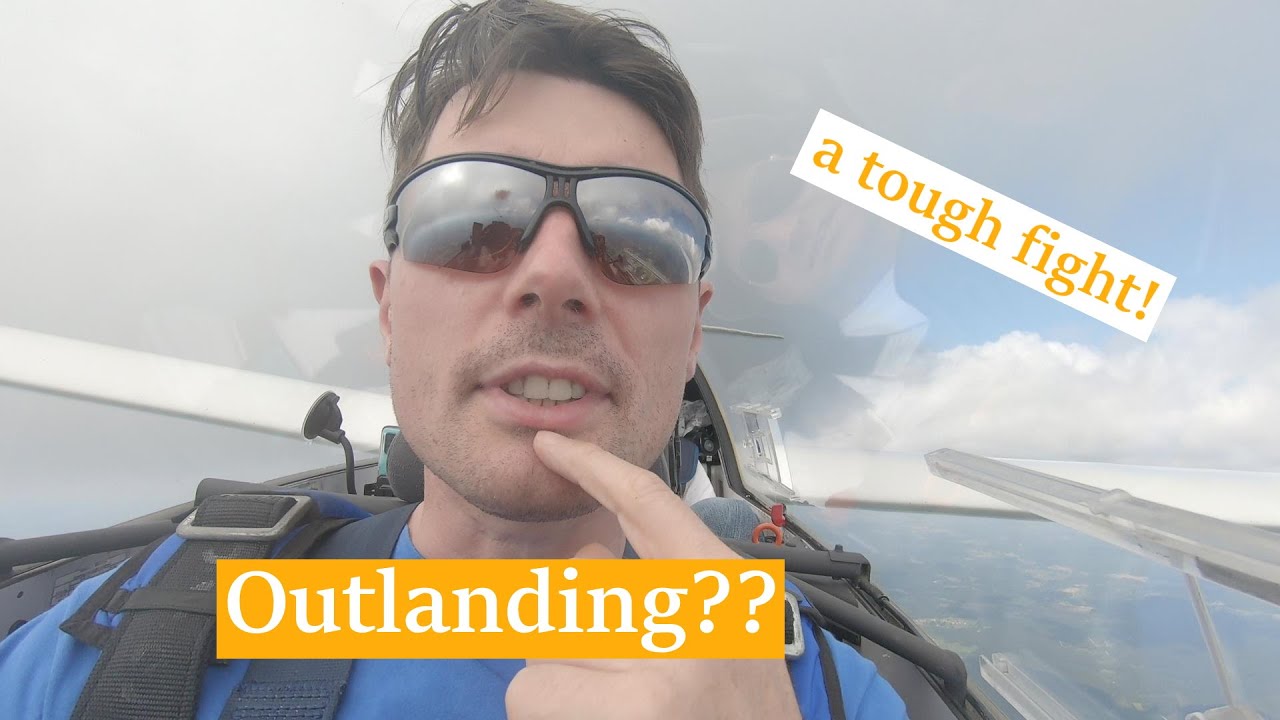 Do we have to outland? Gliding into the Austrian Alps and getting low!