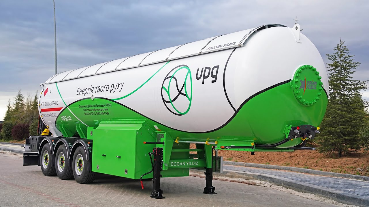 Light Series Lpg Tank Trailers by Dogan Yildiz for Ukranie |  Облегченные Газовозы Для Украины