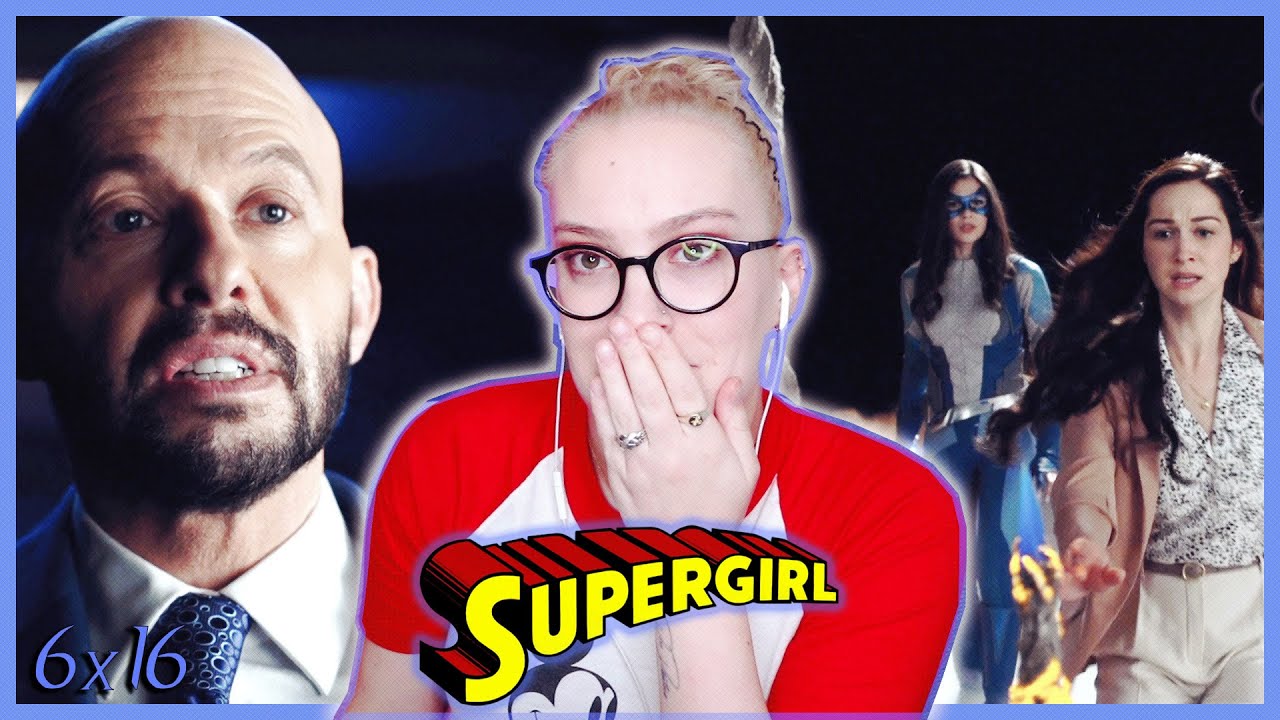 FINALLY WATCHING SUPERGIRL!! | Supergirl Season 6 Episode 16 "Nightmare in National City" REACTION!