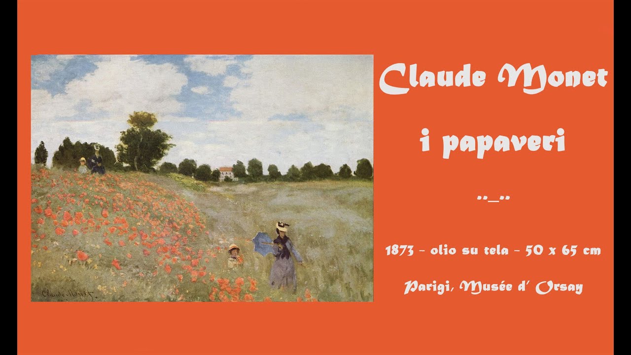 I papaveri, Claude Monet