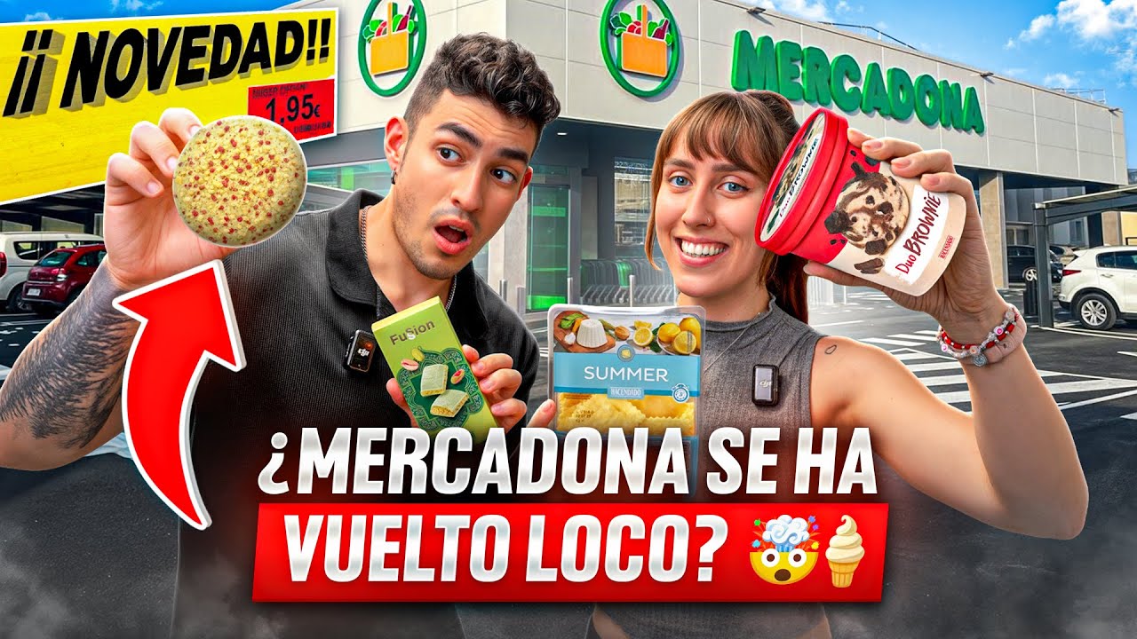 NOVEDADES de MERCADONA que TIENES que PROBAR este VERANO 2025 🍦☀️ &iexcl;BRUTALES!
