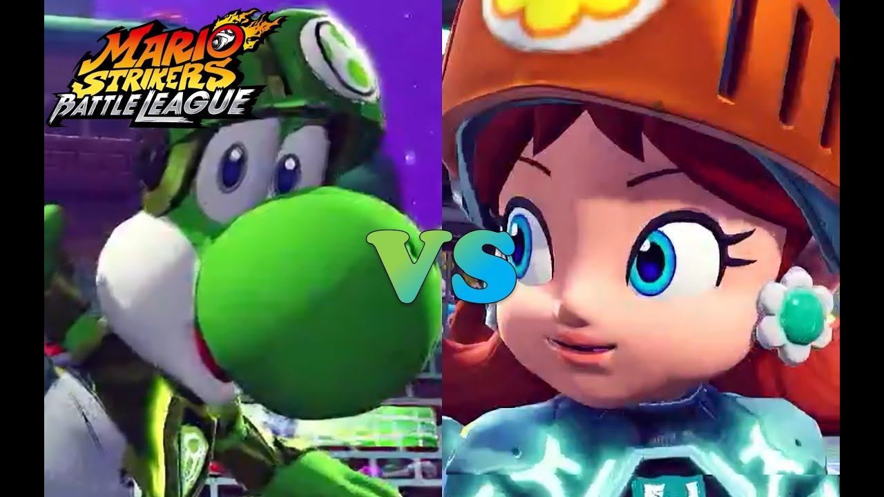 Mario Strikers: Battle League - Yoshi Eggs vs Daisy Boomerangs (Strikers Showdown Match 15)