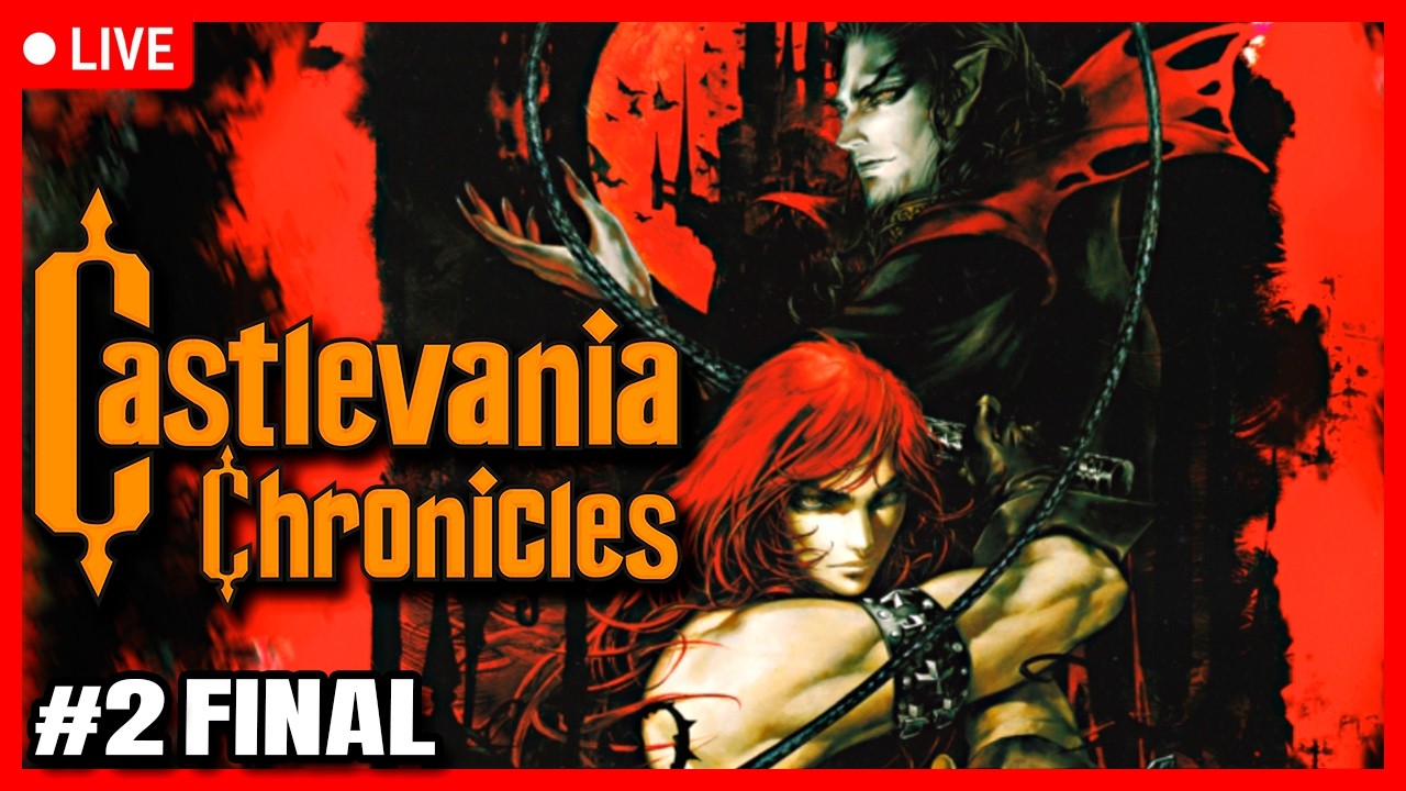 Castlevania Chronicles PS1 (CASTLEVANIA NOVO CHEGANDO, bora moer os antigos) #livestream #retrogames