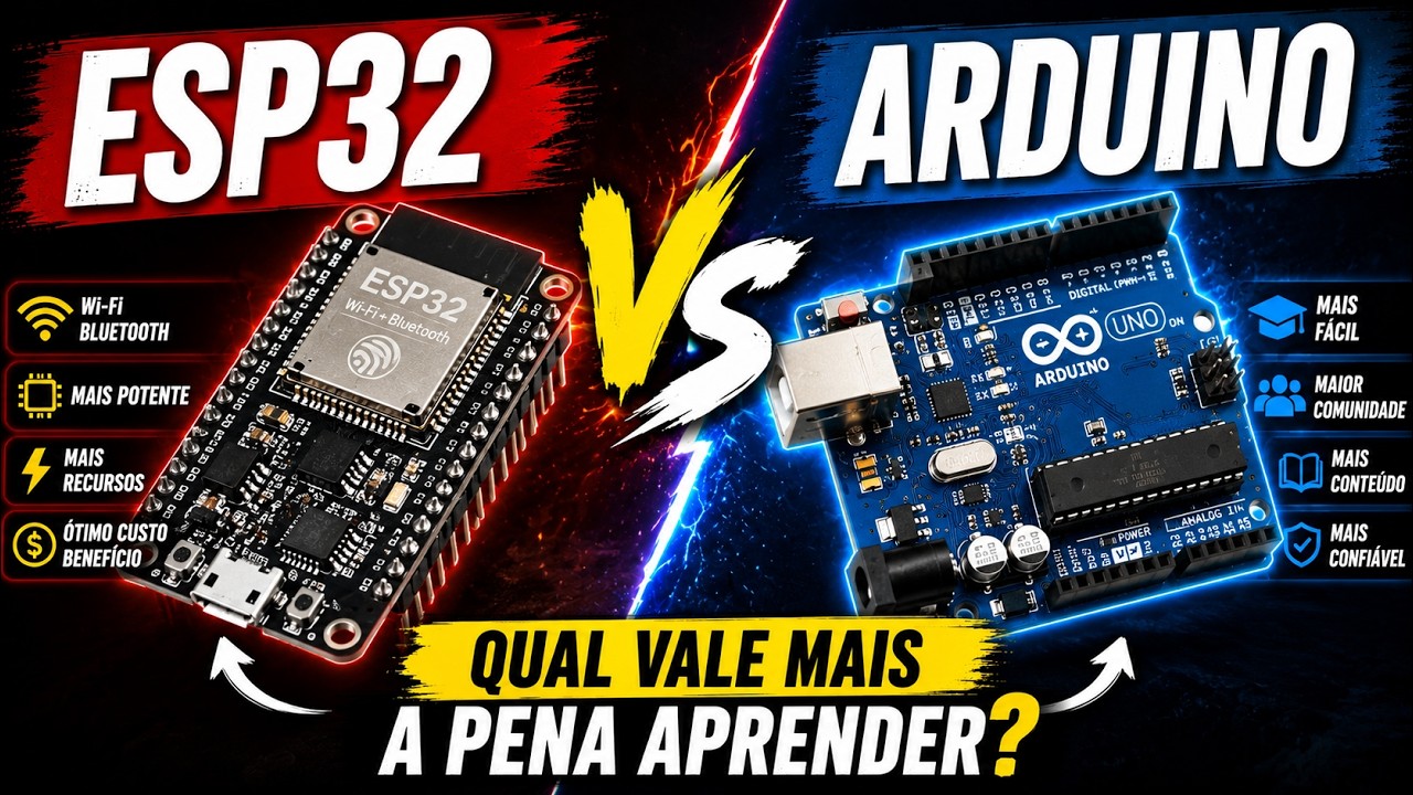ESP32 vs Arduino: Qual vale mais a pena aprender?