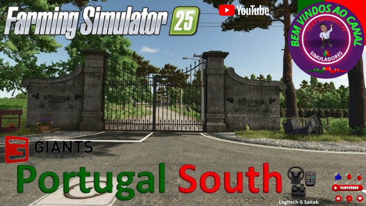 FARMING SIMULATOR 25 / MAPA PORTUGAL SUL#fs22#fs25 #live#farming simulator
