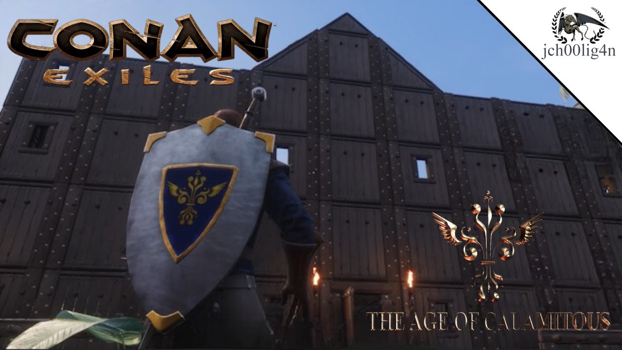 Строим нашу могучую крепость! — Conan Exiles Age of Calamitous — Эпизод 2