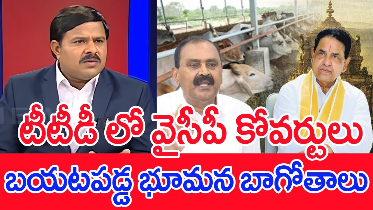 టీటీడీలో వైసీపీ కోవర్టులు..బయటపడ్డ భూమన బాగోతాలు..: Mahaa Vamsi Analysis On Bhumana Vs TTD