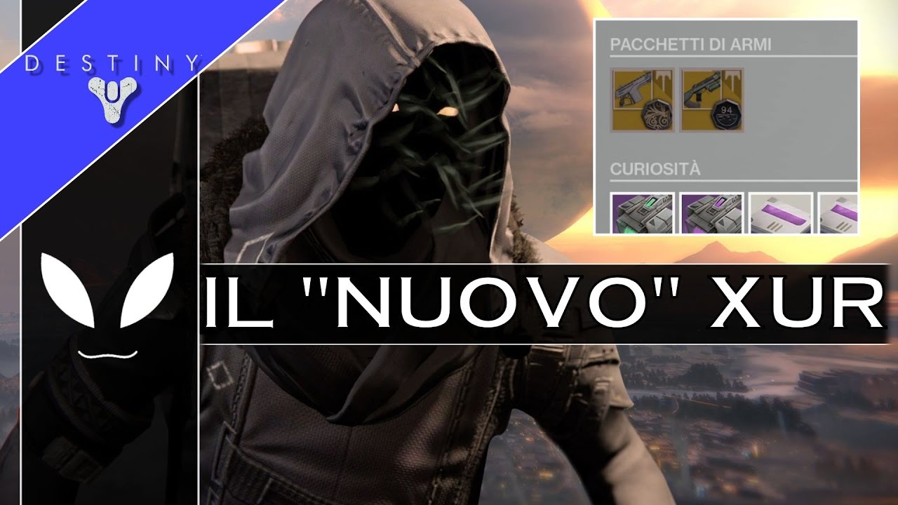 DESTINY: XUR Presenta - Pacchetti di Armi e Novità 2.6.0.1