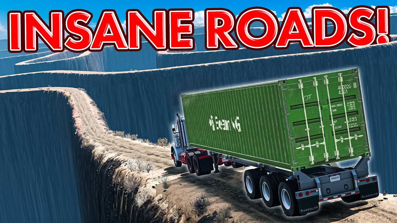 The Most INSANE Roads In BeamNG | BeamNG​ Drive Mods