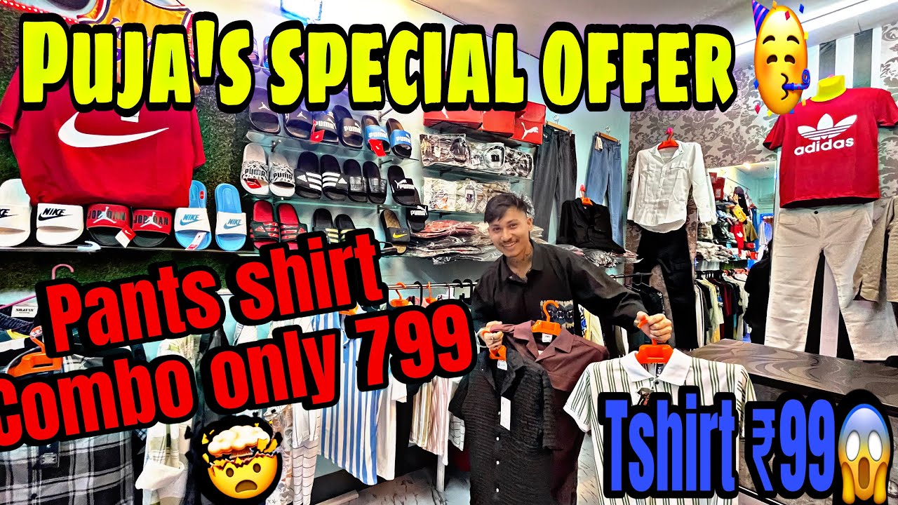Guwahati’s cheapest clothes market || pants and shirts combo 799- @inkaddicted6414