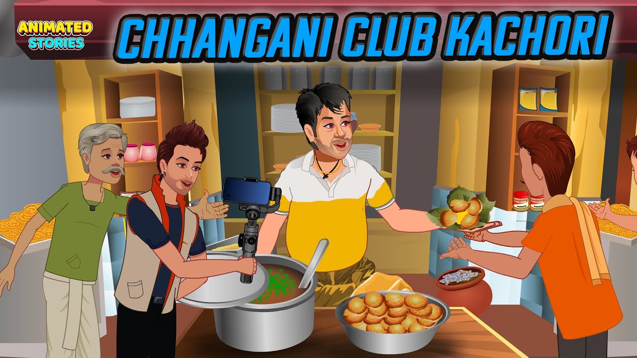 Famous Chhangani Club Kachori | Success Story | Moral Stories | English Stories | Learn English |