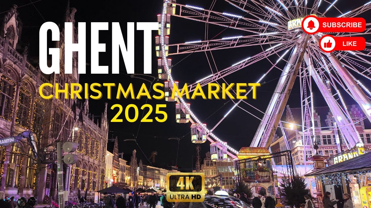 Ghent Christmas Market vibes 2025 - Belgium