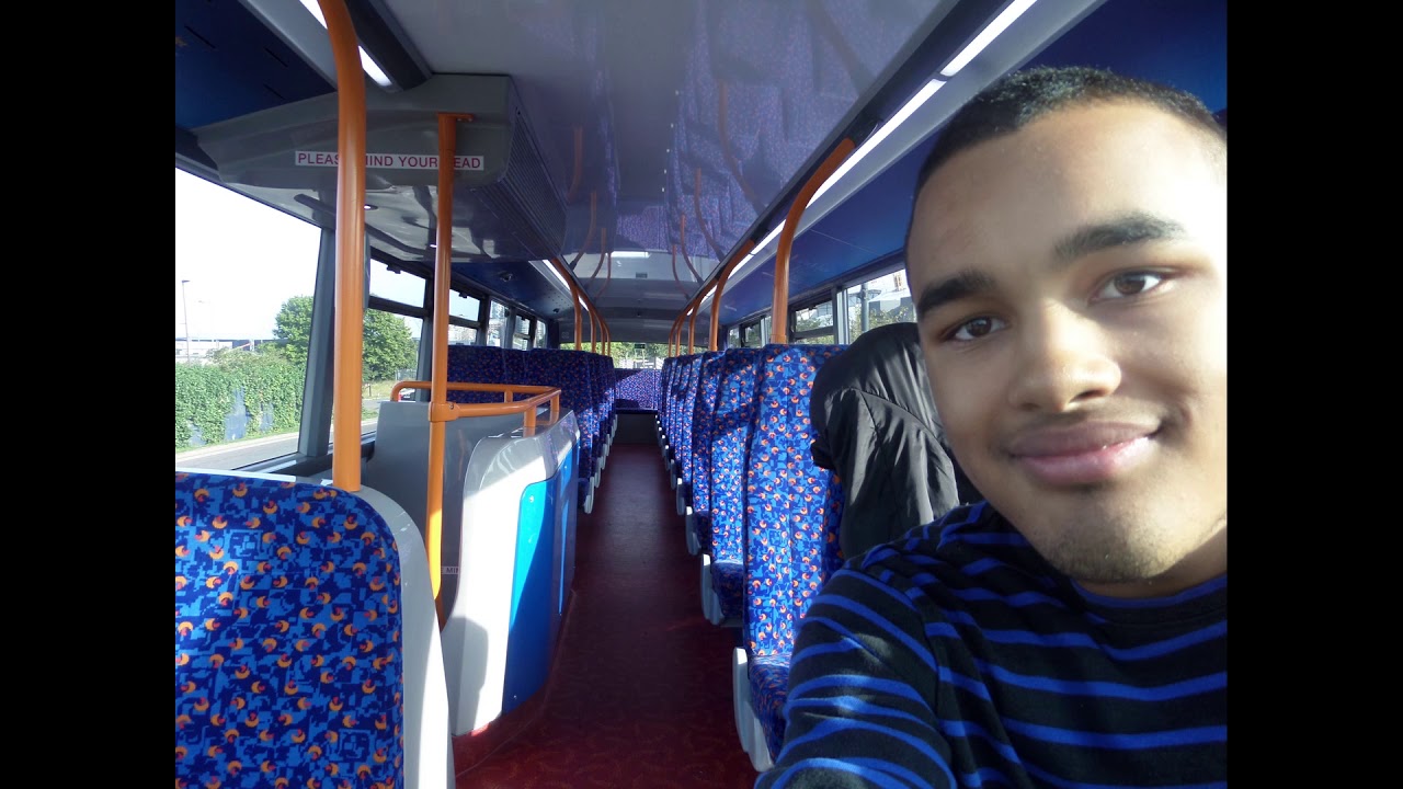 Enviro 400 MMC Scania N250UD Stagecoach East Kent 15261 YN16WVA on a New Service M2
