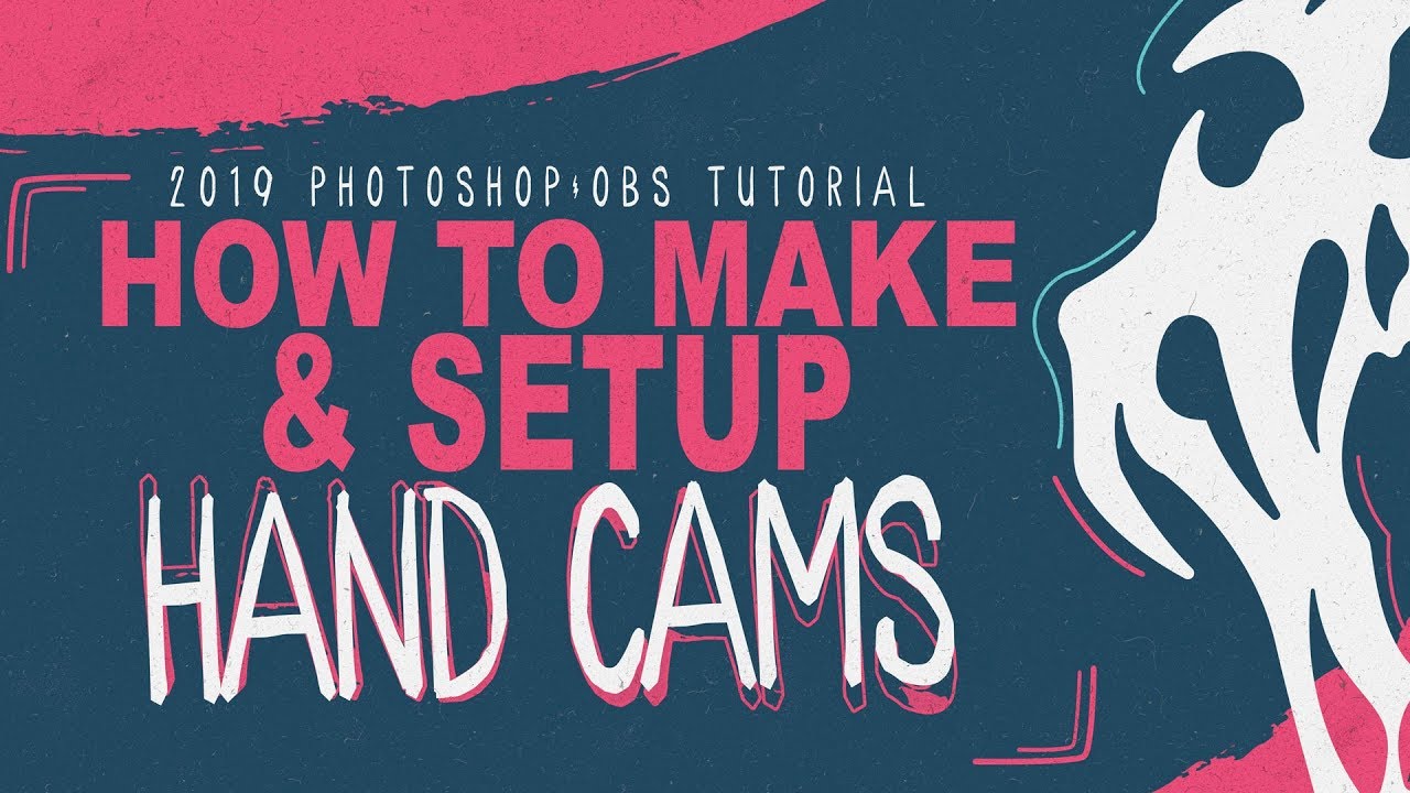 How to Create a HANDCAM Overlay For Your STREAM! OBS & Photoshop Tutorial