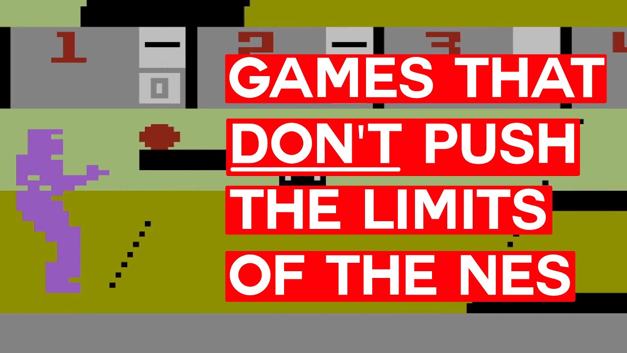 Games That Don't Push The Limits of the NES (For Interesting Reasons)