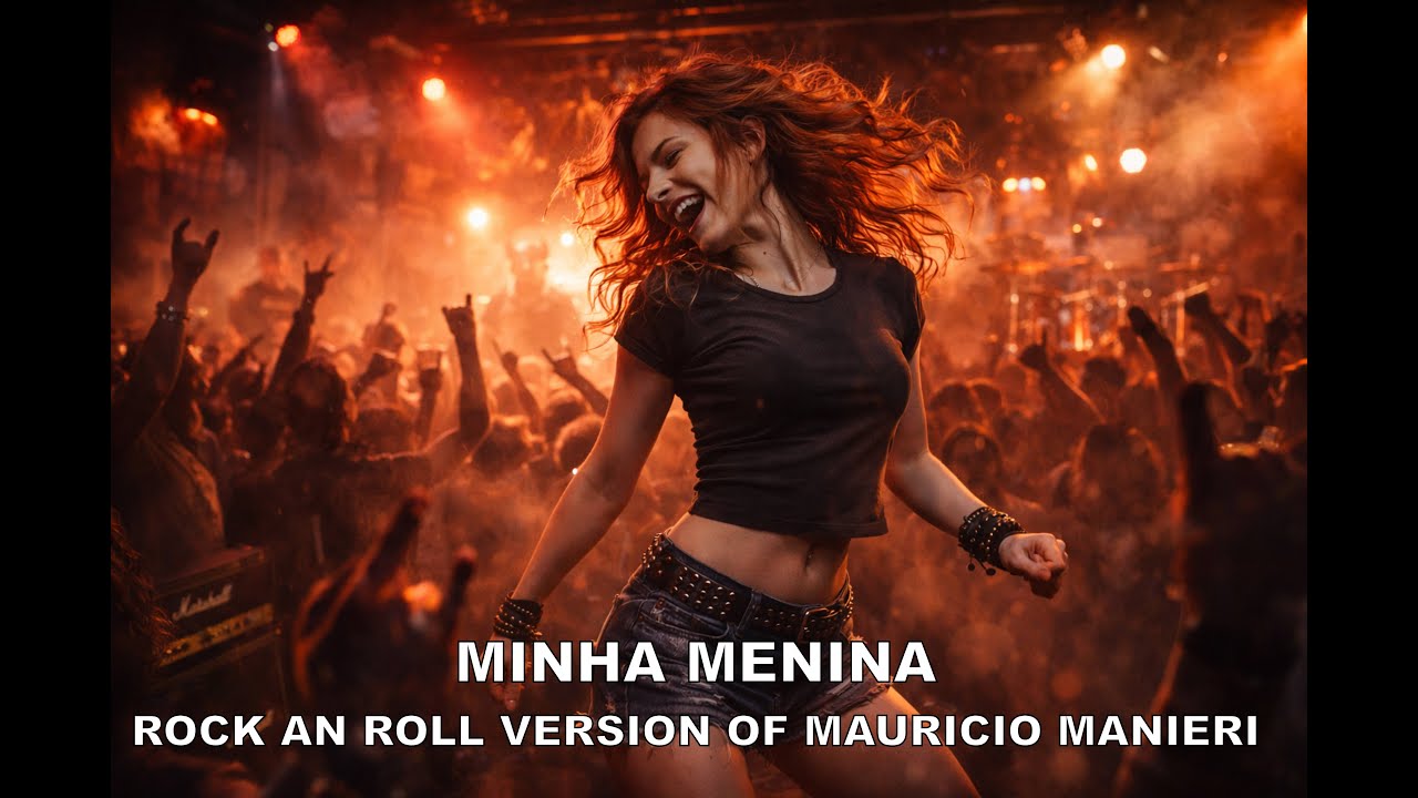 MINHA MENINA (Maurício Manieri) - Versão HARD ROCK Brasileiro | Cover Pesado (Voz Masculina)
