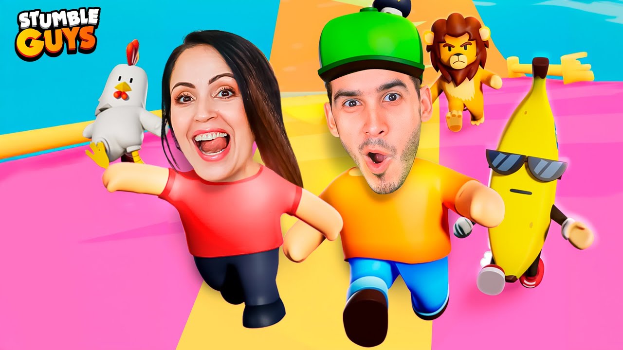 JUGANDO STUMBLE GUYS por PRIMERA VEZ 😂 El Mejor o Peor Día? 😱 Sandra Cires Play ft HaroldArtistPlay