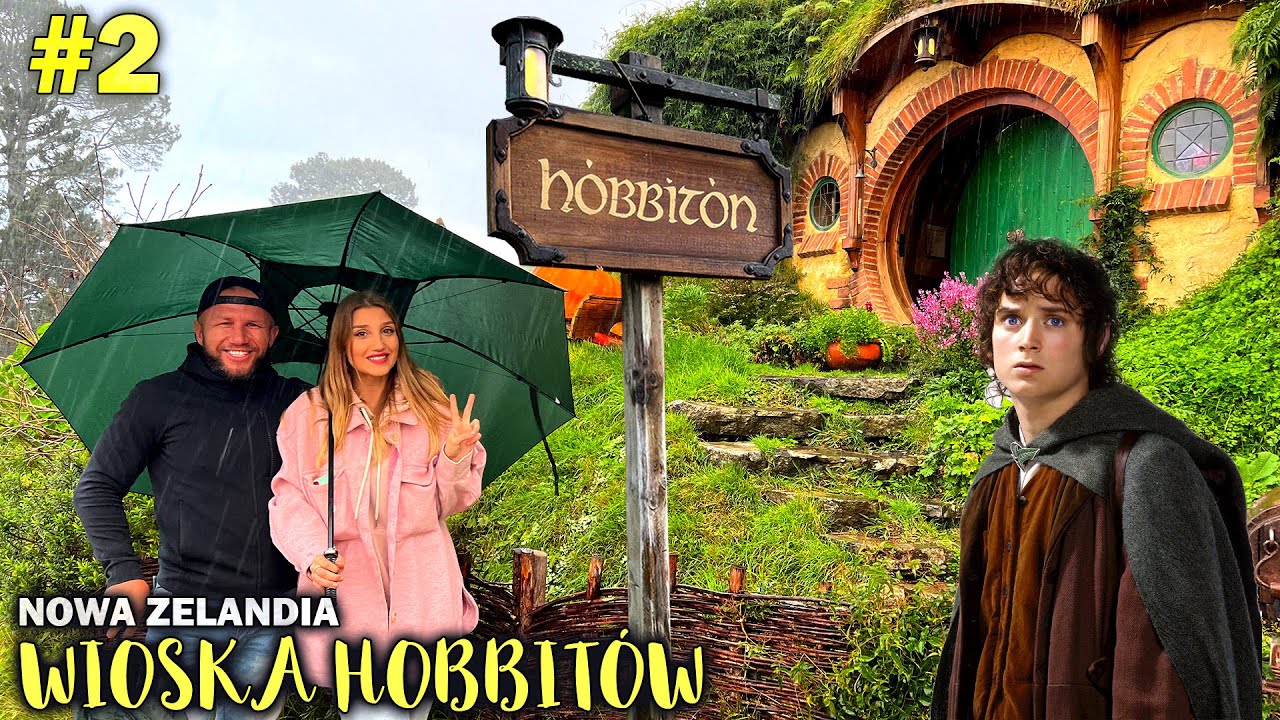 Zabieramy was do Hobbiton (wioski Hobbitów) tutaj kręcili Władcę Pierścieni i Hobbita! Nowa Zelandia