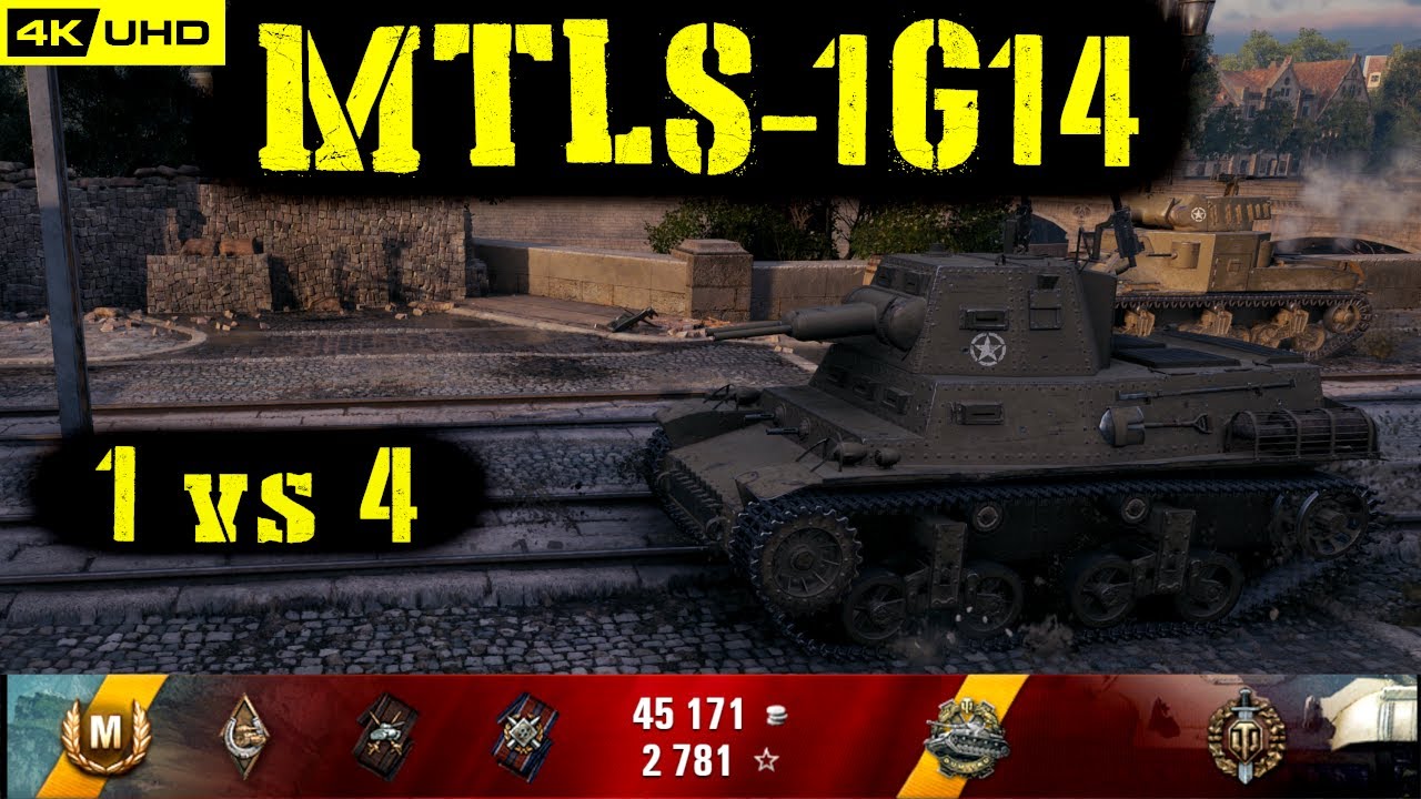 World of Tanks MTLS-1G14 Replay - 8 Kills 1.2K DMG(Patch 1.7.0)