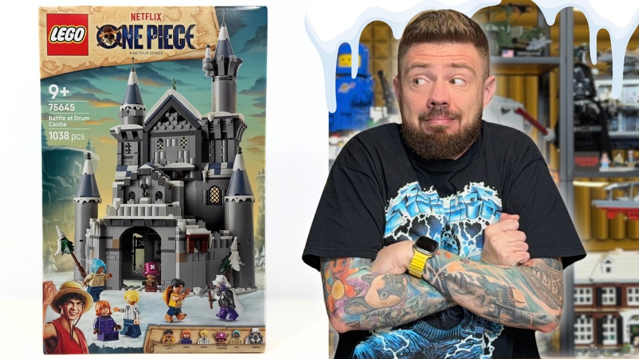 BITWA POD ZAMKIEM DRUM ❄️ LEGO ONE PIECE 75645 RECENZJA