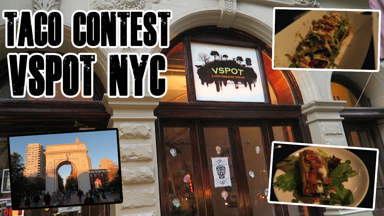 VEGAN TACOS at EL MACHO TACO NYC (VLOG ) VSPOT