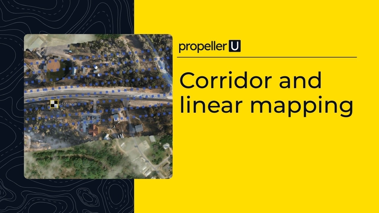 Data Capture Workflow: How to Plan a Linear Mission