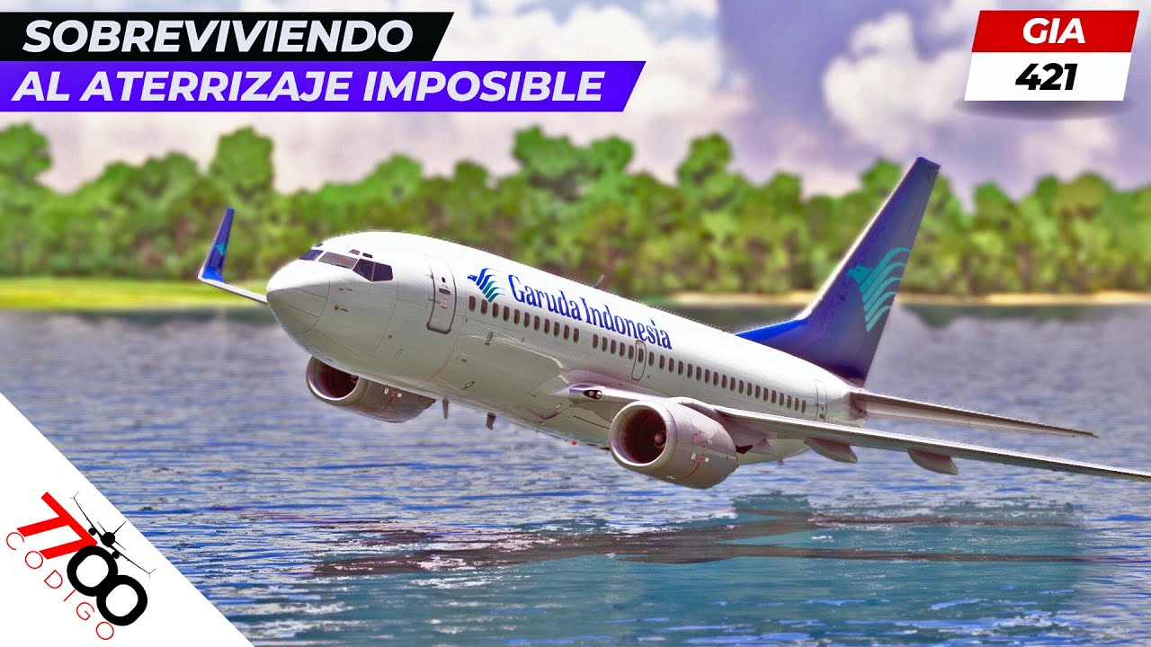 Estos Pilotos lograron lo Imposible | Vuelo 421 de Garuda Indonesia
