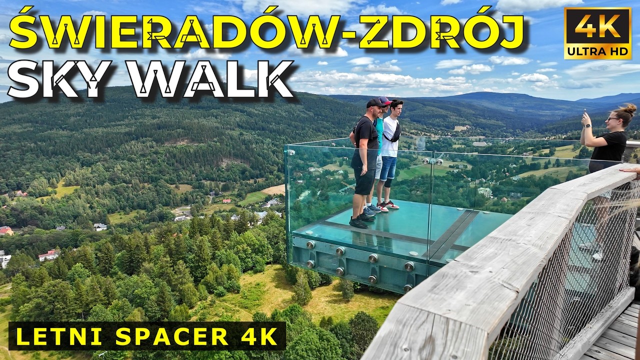 🇵🇱 Sky Walk Świeradów Zdrój - Niezwykła Atrakcja Spacer w Chmurach