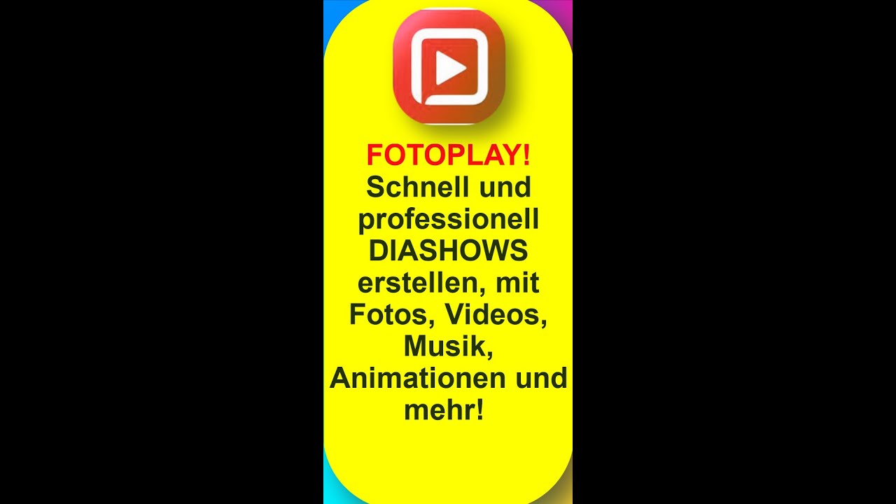 FOTOPLAY Diashows schnell und professionell  erstellen mit Fotos, Videos, Musik, Animationen