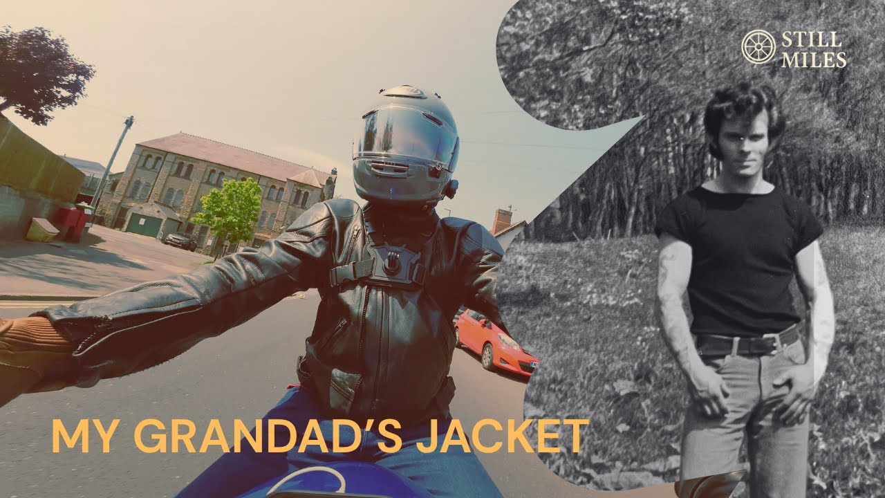 My Grandad's Leather Jacket Rides Again | A Trip to Squires Cafe Bar