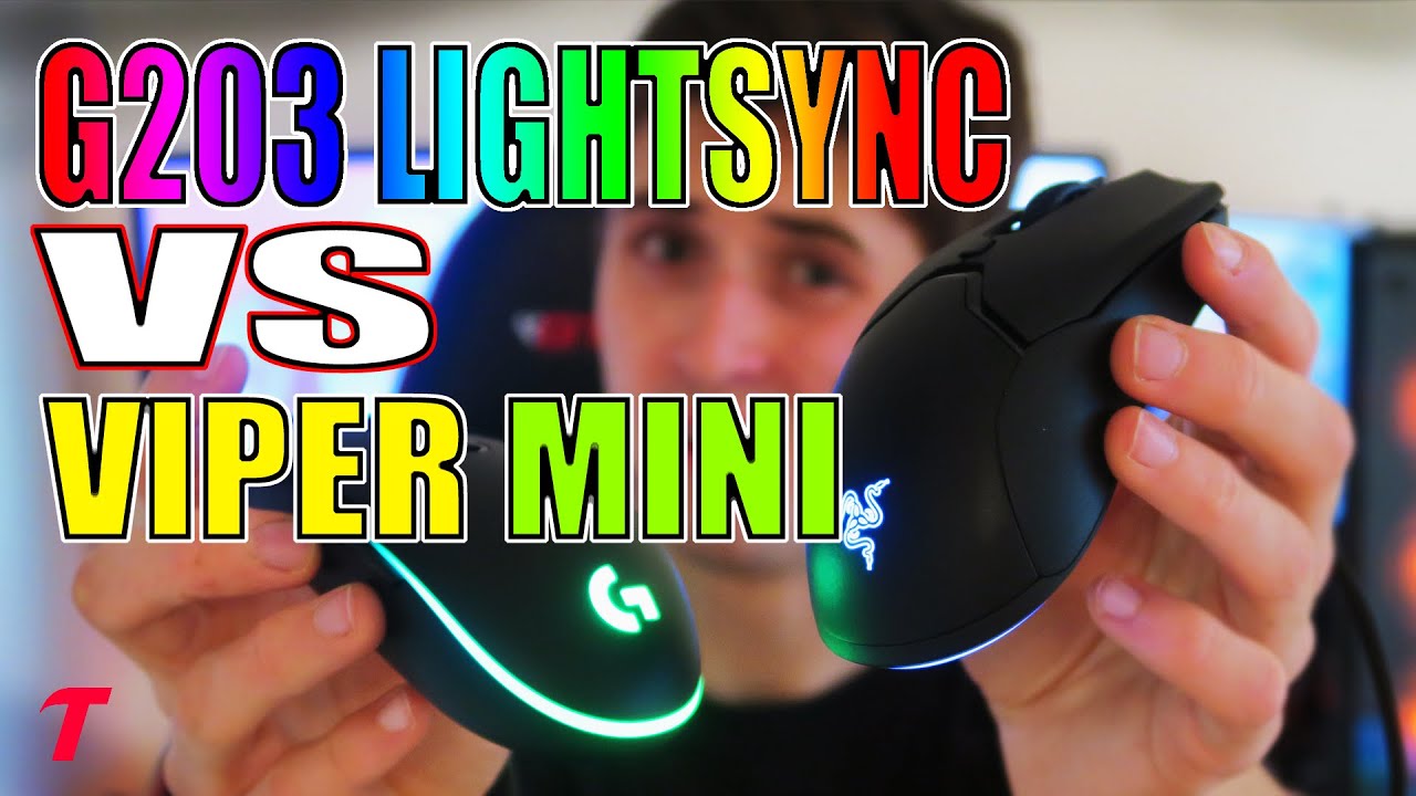 Logitech G203 Lightsync vs Razer Viper Mini - YOUR Next Gaming Mouse!  (Detailed Comparison)