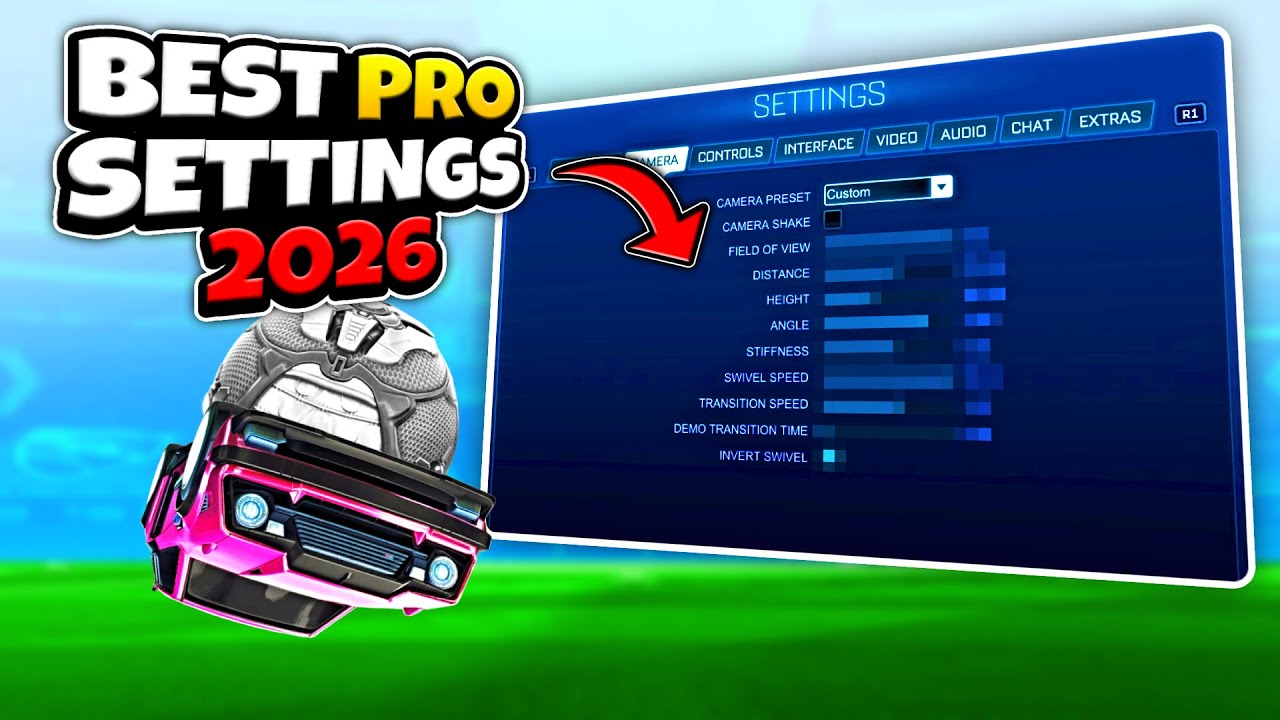 THE BEST SETTINGS FOR ROCKET LEAGUE 2026 | These Settings Helped Me Go PRO!