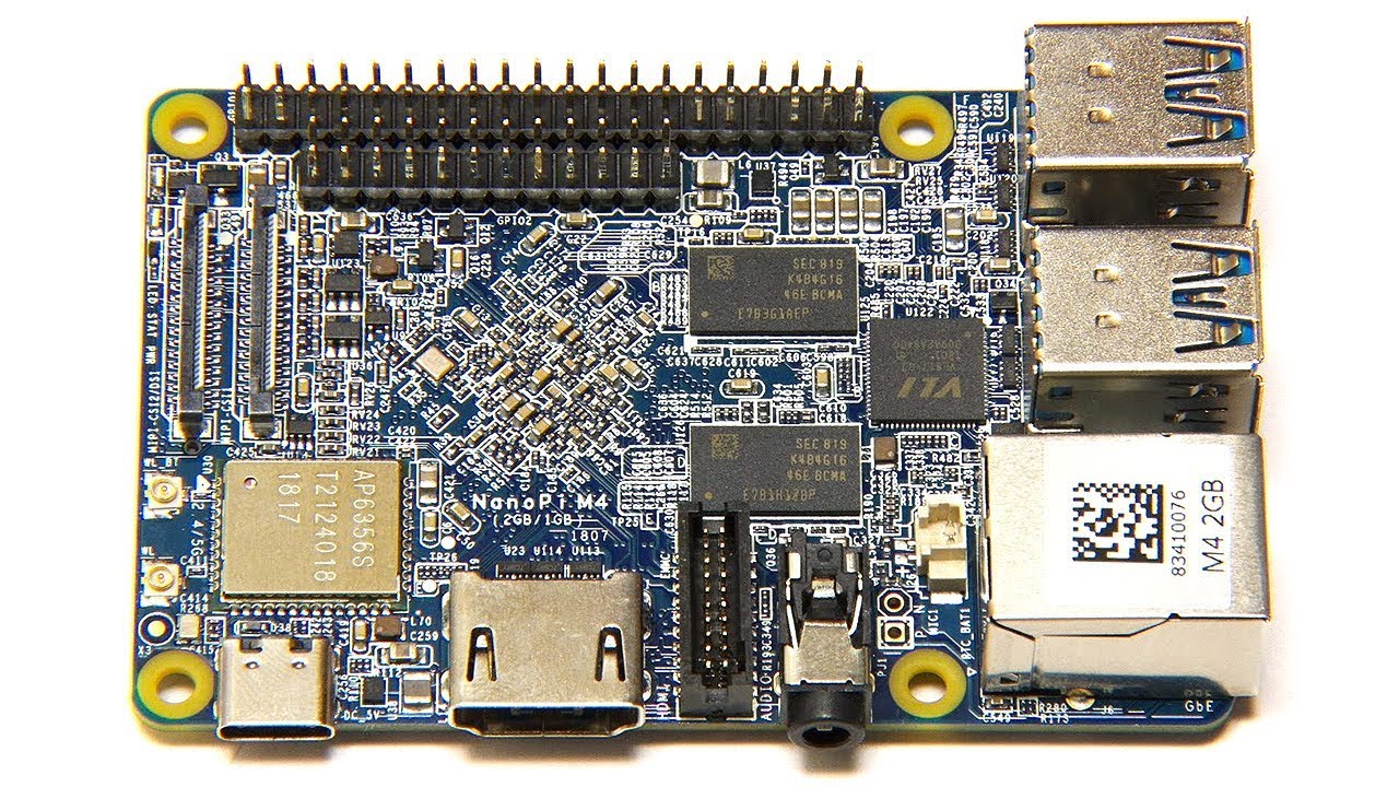 NanoPi M4 : RK3399 SBC with 4 x USB 3.0