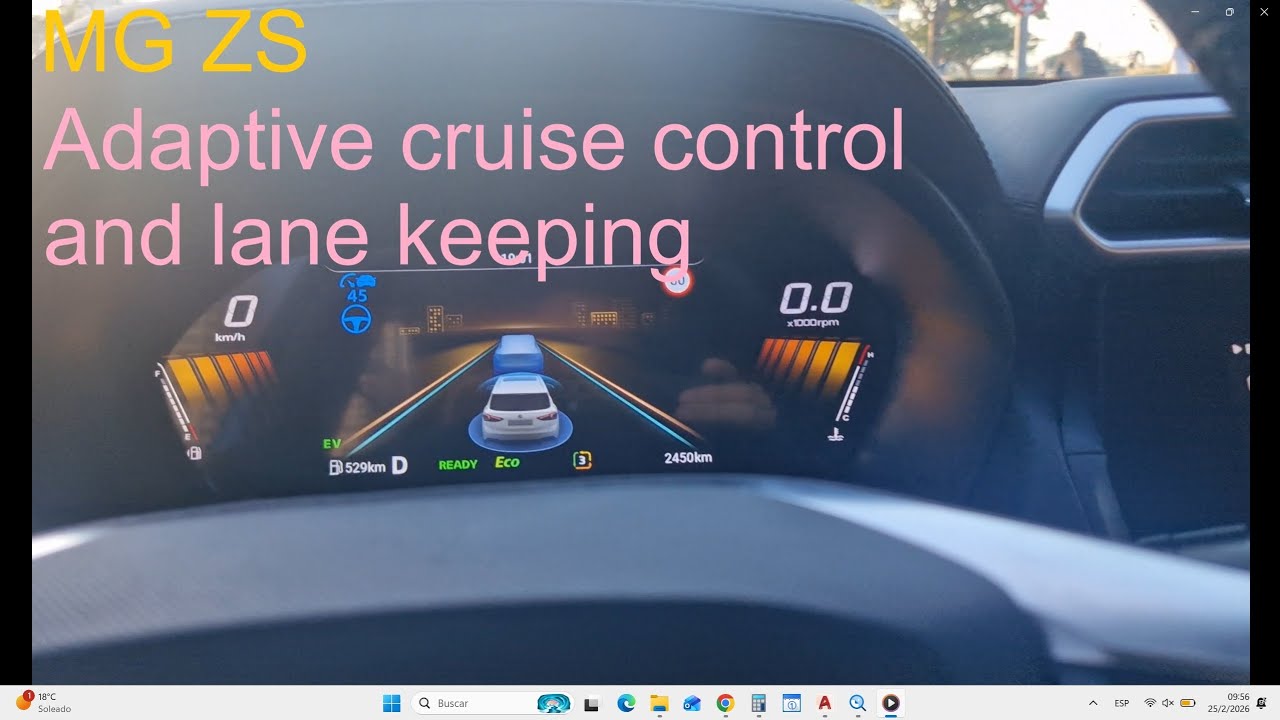 #MG #ZS Control Crucero Adaptativo