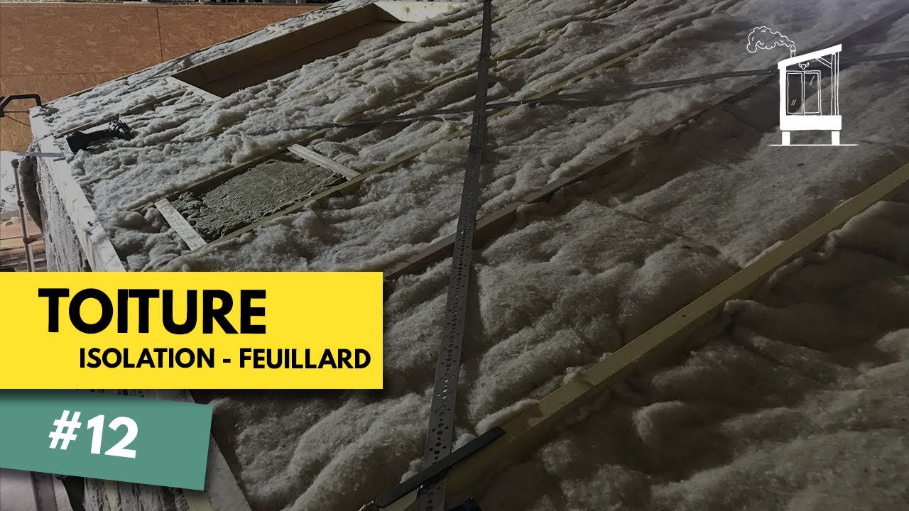 LaCabane #12 - TOITURE Tiny House : LAINE • FIBRE DE BOIS • FREIN VAP • Contreventement en FEUILLARD