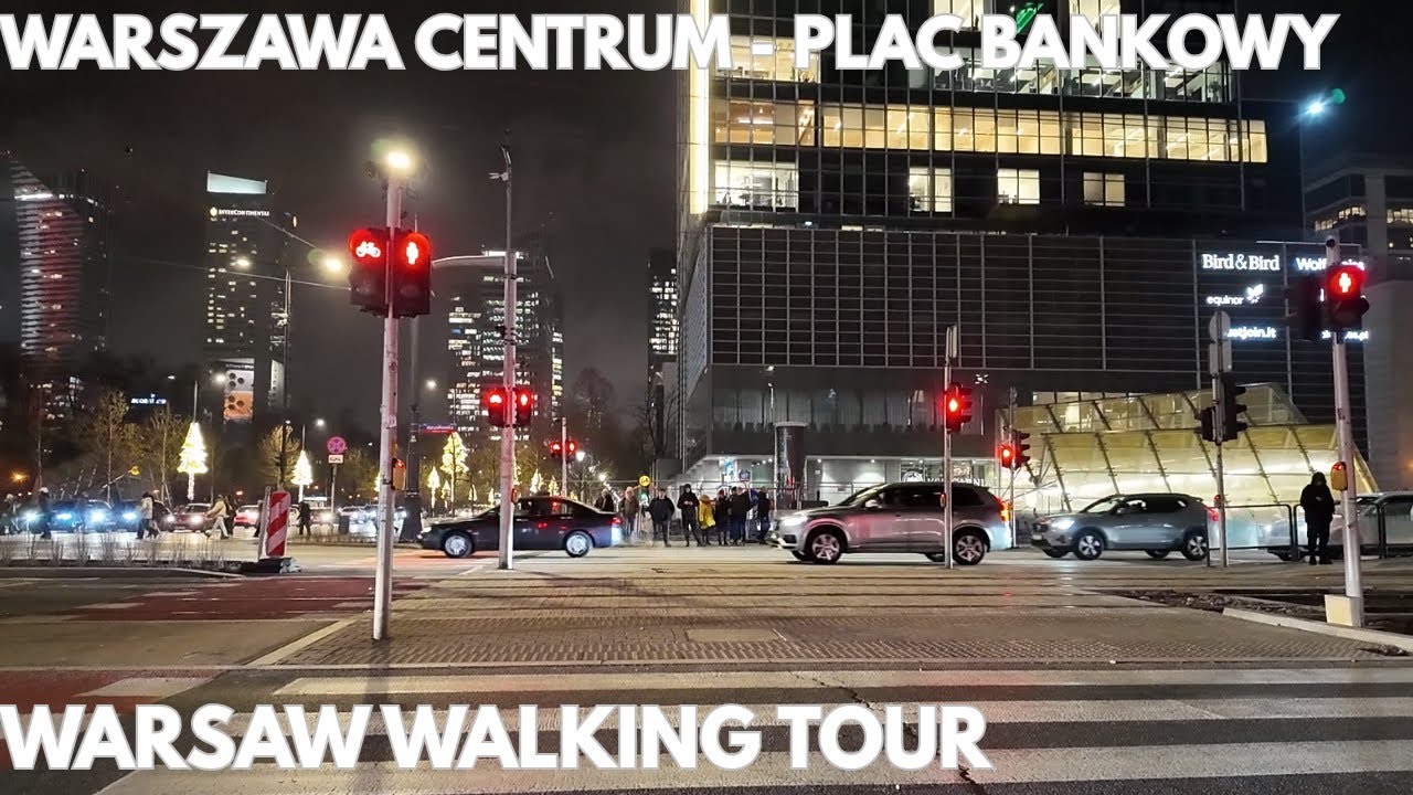 Warszawa Centrum -  Plac Bankowy - 16 XII 25 -   Warsaw Walking Tour