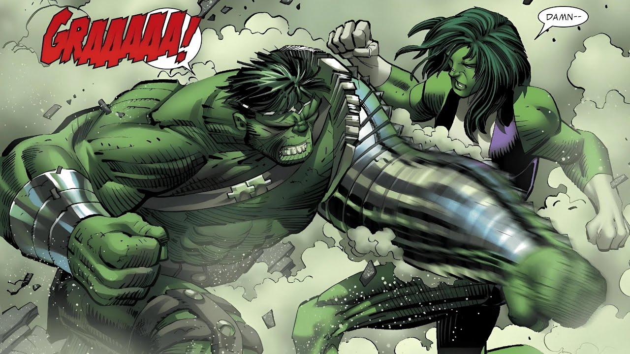 When Hulk Destroyed SHE HULK