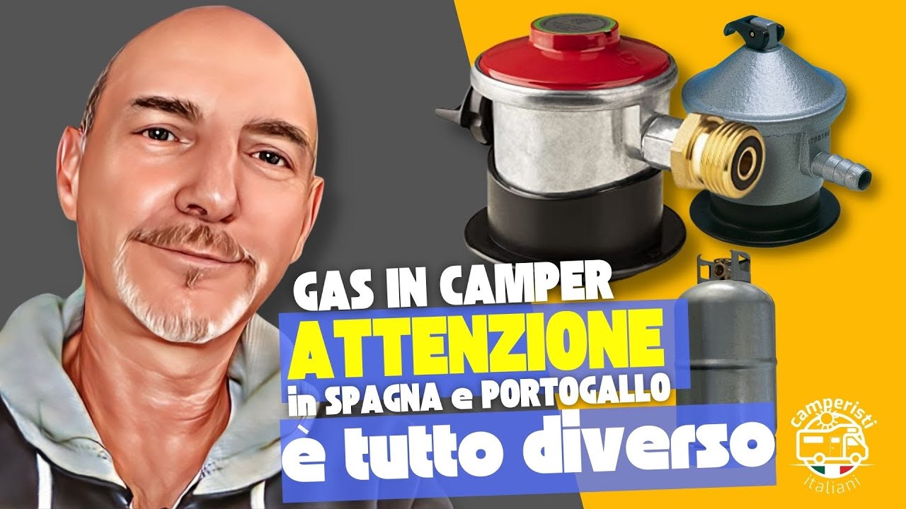 Bombole del gas per il camper in Spagna e Portogallo