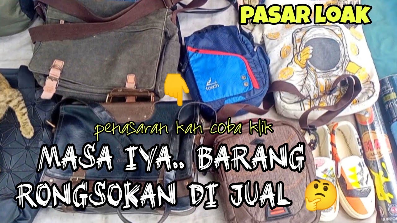 BAJU BRANDED DONG-JAS BOSS CELANA CHINOS UNIQLO TAS VERSACE‼️Pasar Loak Kebayoran Lama 