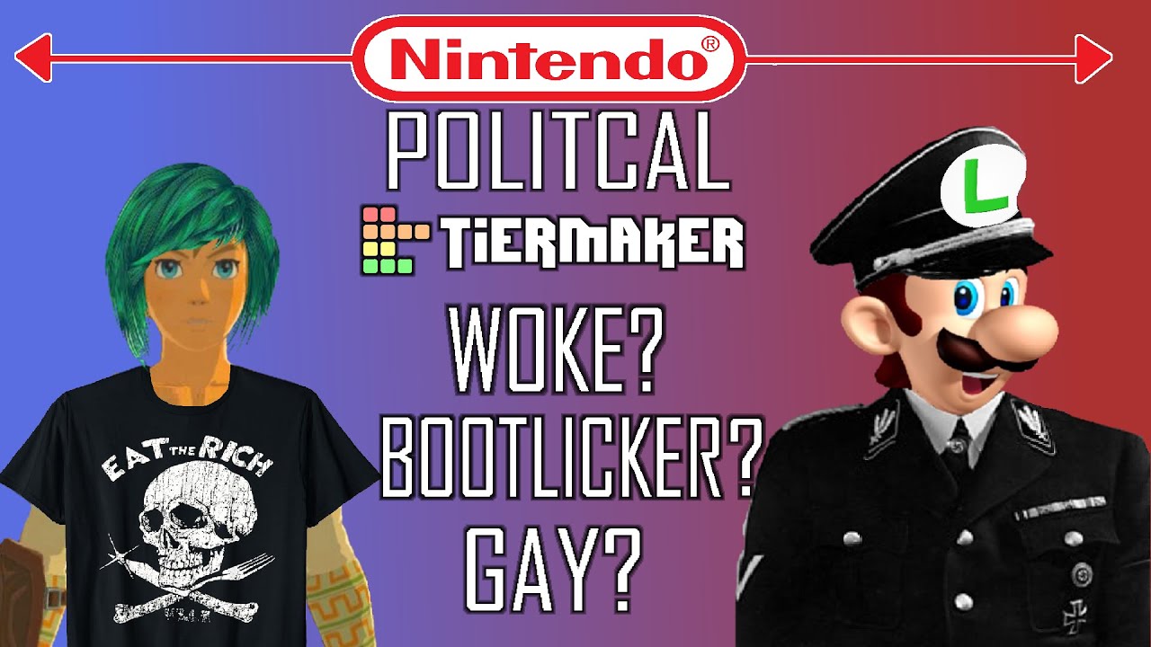 What political parties would Nintendo characters belong to?