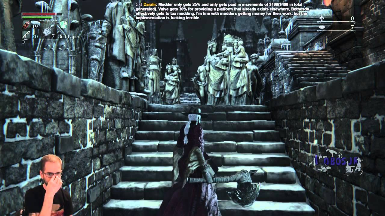 Bloodborne Waste of Skin (no leveling) run (Pt. 1)