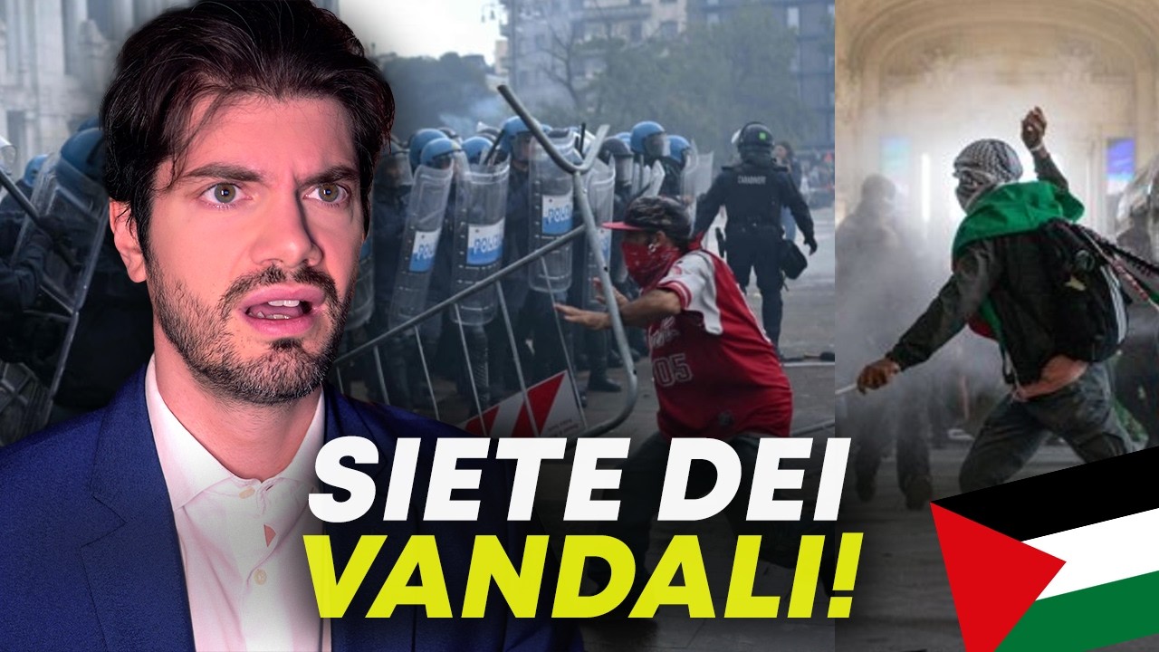 SIETE SOLO DEI VANDALl CRlMlNALI!