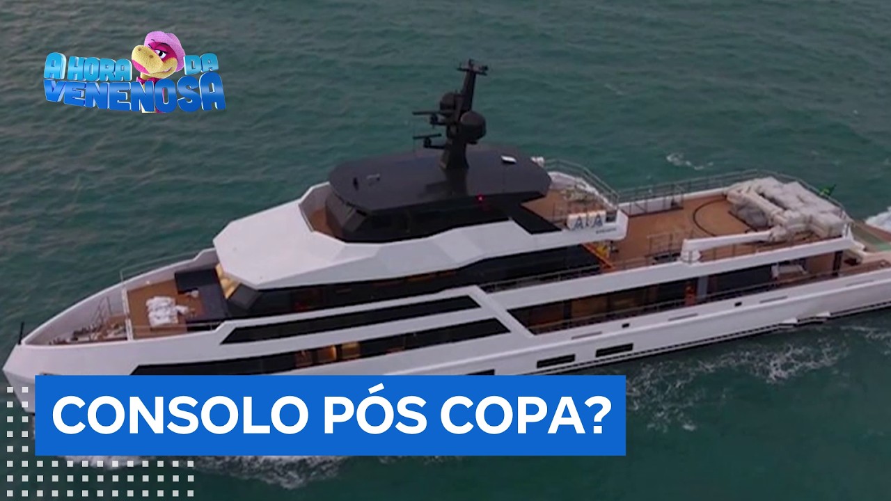 Ap&oacute;s elimina&ccedil;&atilde;o na Copa, Neymar compra iate de luxo de R$ 120 milh&otilde;es