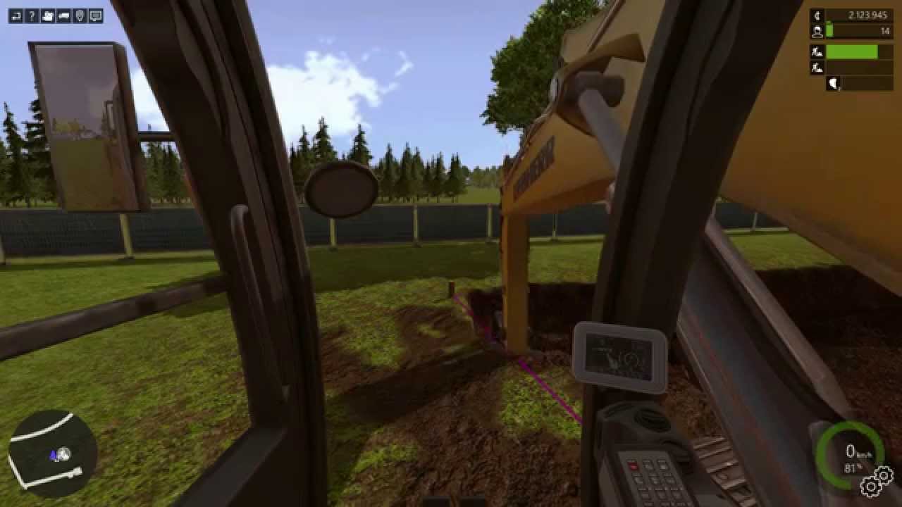 Construction-Simulator 2015 Liebherr R936 Bagger