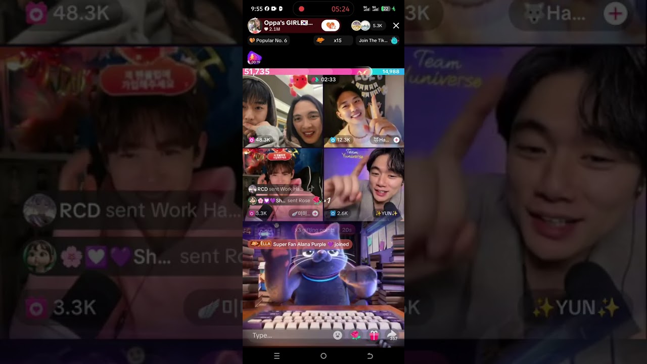 Just in pk battle match ella seung and meme vs huni and yun #foryourpage #fyyyyypppppp